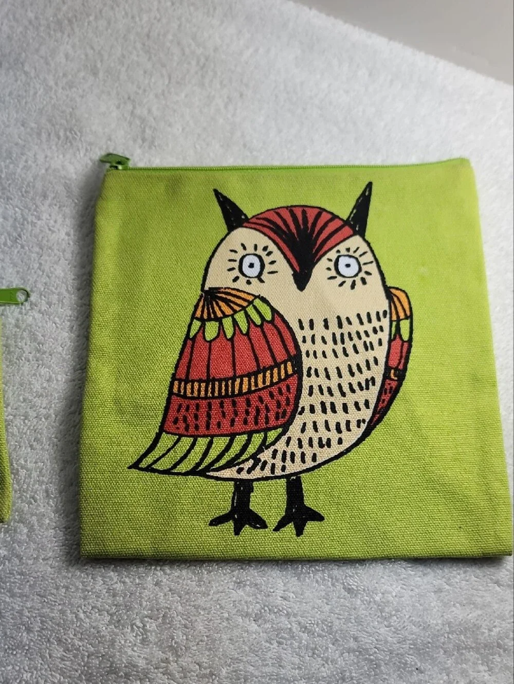 Snack Bags Green Owl Reusable Sandwich Bag NWT